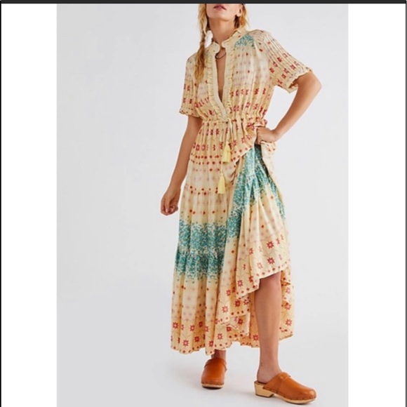 Free people Rare Feeling Maxi Dress✅❤️ - Picture 1 of 14